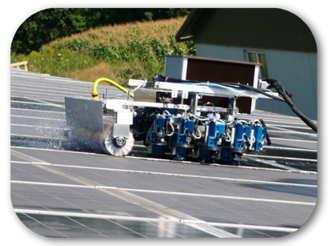 Das Solarreinigungssystem